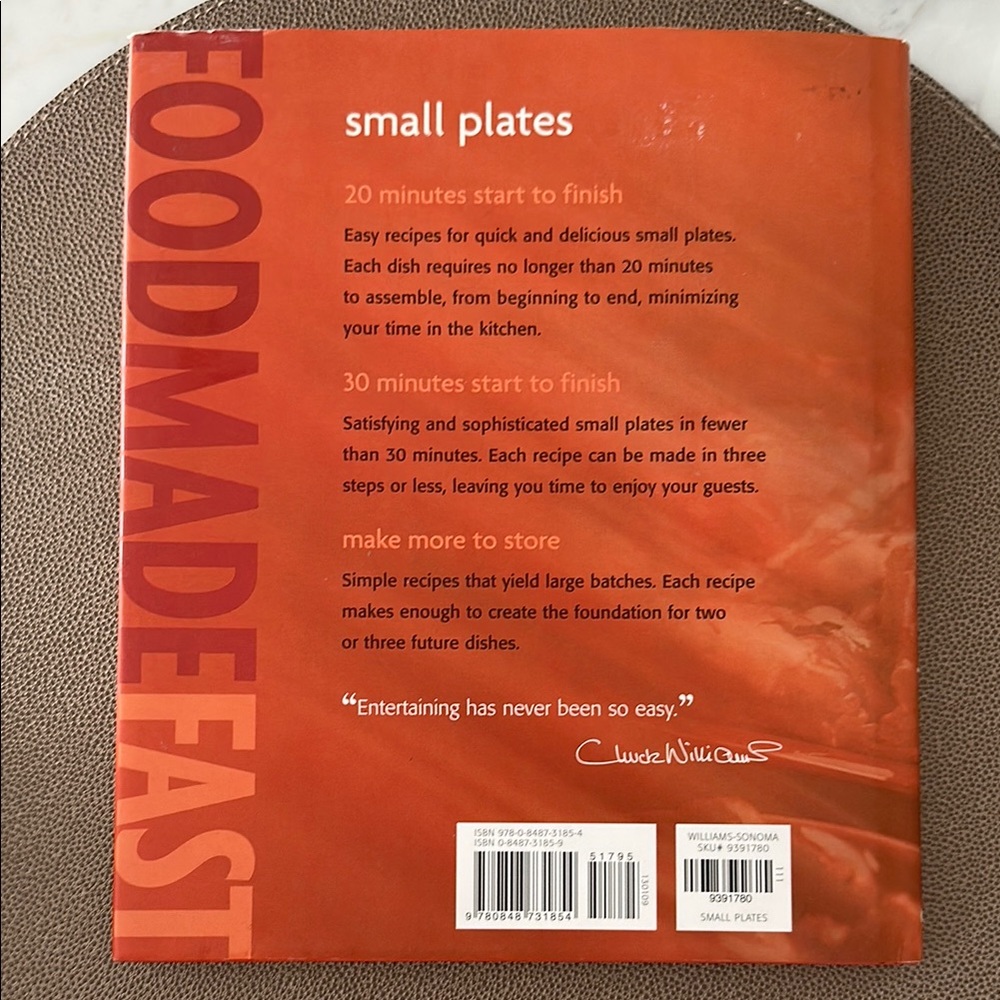 Williams Sonoma Small Plates Book - Picture 4 of 4